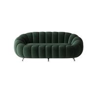 KIBONCY Curved Sofa Overall Pumpkin Shaped Plush Upholstered Couch Cloud, Modern Deep Seat Boucle, for Living Room, Bedroom(9)