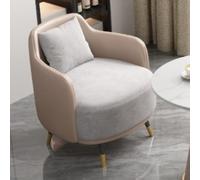 KIBONCY Deep U-Shaped Single-Seat Sofa, Modern Accent Chair for Living Room Upholstered Leathaire Armchair for, Bedroom(5)