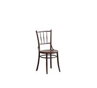 KIBONCY Dining Room Chairs with Backrest Living Solid Wood Nordic Rattan Weave for Hotel Cafe(2)