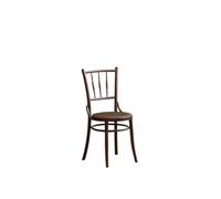 KIBONCY Dining Room Chairs with Backrest Living Solid Wood Nordic Rattan Weave for Hotel Cafe(4)