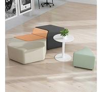 KIBONCY Disposizione distintiva divano triangolare for il tempo libero in istituti formazione, biblioteche, aree frontali aziendali, spazi for riunioni, sale, reparti vendita immobiliare(E)