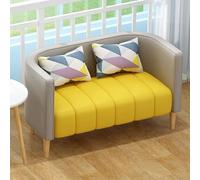 KIBONCY Divani for reception e tempo libero in legno massello nordico, cabine for riunioni d'affari for negozi di abbigliamento e tavoli e sedie for aree di riposo in biblioteche e librerie(F)