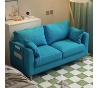 KIBONCY Divano a 2 posti imbottito in tessuto della metà del secolo, divano a due con cuscini o dormitorio for piccoli spazi(4,173cm)