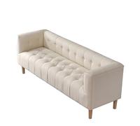 KIBONCY Divano a Due Posti di Grandi Dimensioni, Divano Imbottito capitonnè Moderno Mid-Century a 2-3 posti con Struttura in Legno, Accoglienti Divani for il Tempo Libero for Soggiorno Ufficio(100cm)