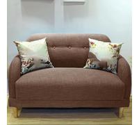 KIBONCY Divano a due posti, divano futon moderno di metà secolo, mini, a in stile for piccoli spazi, soggiorno, camera da letto, sala giochi(2,1.5m)