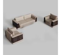 KIBONCY Divano Aziendale For Riunioni E Area Relax Nell'ufficio Del Direttore Generale - Set Di Mobili Semplici Ed Eleganti Che Include Un Tavolino Da Caffè For Posti A Sedere Informali(D)