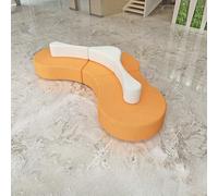 KIBONCY Divano componibile creativo for ufficio, salone di bellezza, istituto, reception, ospiti(C)