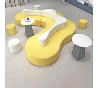 KIBONCY Divano componibile creativo for ufficio, salone di bellezza, istituto, reception, ospiti(E)