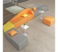 KIBONCY Divano componibile irregolare for la reception e la negoziazione nell'area ufficio dello Studio Company nella zona di riposo irregolare(B)