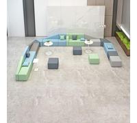 KIBONCY Divano componibile irregolare for la sala d'attesa e di riposo dell'ospedale di chirurgia plastica, divano for trattative commerciali nell'ufficio vendite(D)