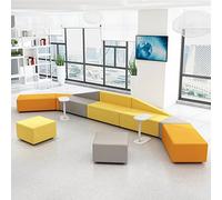 KIBONCY Divano componibile irregolare for la sala d'attesa e di riposo dell'ospedale di chirurgia plastica, divano for trattative commerciali nell'ufficio vendite(C)