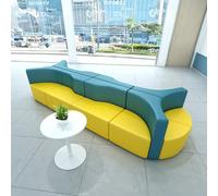 KIBONCY Divano componibile moderno, divano modulare for sala d'attesa, centro di educazione precoce, classe di formazione for l'asilo nido(D)