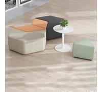 KIBONCY Divano Creativo dalla Forma Irregolare, Divano Moderno for Il Tempo Libero dalla Forma Speciale for Soggiorno, Hall dell'Ufficio e Ricevimento Ospiti, Posti a Sedere ad Arco Unici(A)