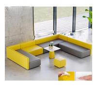 KIBONCY Divano Da Ufficio, Area Reception For Le Vendite, Lounge Nella Lobby Della Banca, Set Creativo Non Convenzionale E Versatile(L)