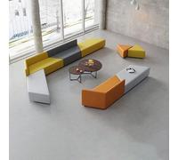 KIBONCY Divano da ufficio creativo e casual: tessuto tecnico, resistente all'acqua e alle macchie, ottimo for l'area reception della Training Academy(E)