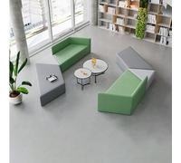 KIBONCY Divano da ufficio creativo e casual: tessuto tecnico, resistente all'acqua e alle macchie, ottimo for l'area reception della Training Academy(A)