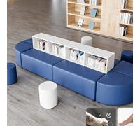 KIBONCY Divano Da Ufficio Dalla Forma Unica Nella Zona Lounge For Il Relax E Riposo. Reception Con Angolo Lettura Libreria Portaoggetti Curva(E)