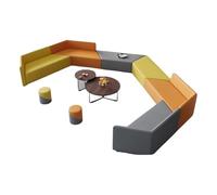 KIBONCY Divano da ufficio, divano for reception for ufficio vendite, area lounge nella lobby della banca, set di divani creativo non convenzionale e versatile(I)