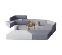 KIBONCY Divano da ufficio, divano for reception for ufficio vendite, area lounge nella lobby della banca, set di divani creativo non convenzionale e versatile(E)