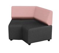 KIBONCY Divano da ufficio in tessuto, comodi posti a sedere nella sala reception for sala d'attesa, area riunioni for gli ospiti della hall dell'ufficio(G)