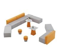 KIBONCY Divano da ufficio semplice e moderno reception reception for il tempo libero resto reception combinazione di tavolini creativi personalizzati a forma speciale(I)