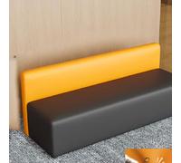 KIBONCY Divano Della Reception Nell'area Lounge Dell'istituto Di Formazione, Semplice Scrivania Da Ufficio, Fronte Minimalista, In Attesa Con Un Esclusivo Tavolino Caffè A Forma Angolo(B)