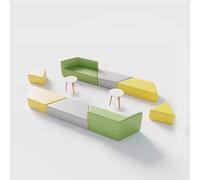 KIBONCY Divano e tavolino da caffè unici for uffici: design creativo, ottimo for i luoghi di attesa delle strutture di formazione(D)