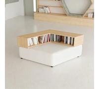 KIBONCY Divano For Biblioteca Modulare Con Libreria Integrata Set Di Panche Morbide E Creative For Sala Lettura Scolastica, Area Reception Istituzionale, Lounge, Mobili For Ingresso(N)