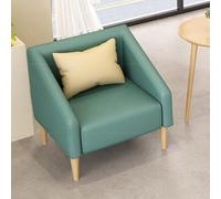 KIBONCY Divano for reception for il tempo libero, piccolo divano, dotato di comodi cuscini, for piccoli spazi, appartamento, soggiorno, ufficio in casa, facile montaggio(Blue1,67 * 60 * 70cm)