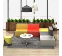 KIBONCY Divano for reception for ufficio semplice e moderno, creativo, angolo for il tempo libero, reception, area relax, divano for affari, combinazione di tavolini da caffè(C)