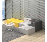 KIBONCY Divano for reception for ufficio semplice e moderno, creativo, angolo for il tempo libero, reception, area relax, divano for affari, combinazione di tavolini da caffè(B)