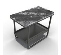 KIBONCY Divano for reception for ufficio, trattative commerciali su divani in ferro battuto, facile da pulire, for camera da letto, soggiorno, reception for ufficio e lounge club(40 * 70 * 52cm)