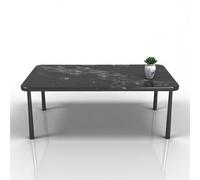 KIBONCY Divano for reception for ufficio, trattative commerciali su divani in ferro battuto, facile da pulire, for camera da letto, soggiorno, reception for ufficio e lounge club(120 * 60 * 47cm)