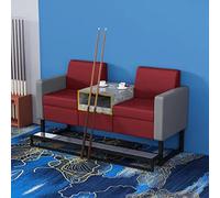 KIBONCY Divano for sala giochi for interni, panca imbottita for guardare il biliardo, elegante divano imbottito for lo spazio del biliardo domestico(C9)
