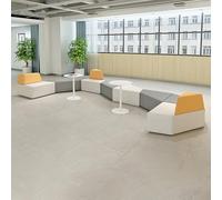 KIBONCY Divano For Ufficio Moderno Di Piccole Dimensioni - Area Salotto Creativa A Forma Di L Ad Angolo Retto For La Reception Alla Reception E Nella Hall(G)