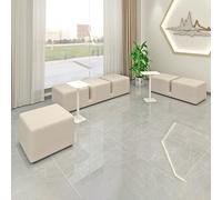 KIBONCY Divano moderno, combinazione di mobili minimalisti e creativi for soggiorni di piccole dimensioni, aree di ricevimento in studi e cliniche dentistiche(A)