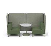KIBONCY Divano Moderno Modulare Con Schienale Alto Schermo For La Privacy, Set Di Sedili Divisori For Ufficio Dalla Forma Creativa For Ricevimenti Aziendali, Centri Formazione E Area Lounge For(B)