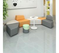 KIBONCY Divano Modulare Mobile,Divani E Tavolini Da Caffè Di Forme Irregolari,Divani Moderni Minimalisti Creativi,per Aree Reception Di Ufficio E Istituzioni Educative(011)