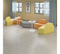 KIBONCY Divano Modulare Mobile,Divani E Tavolini Da Caffè Di Forme Irregolari,Divani Moderni Minimalisti Creativi,per Aree Reception Di Ufficio E Istituzioni Educative(019)