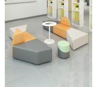 KIBONCY Divano Modulare Mobile,Divani E Tavolini Da Caffè Di Forme Irregolari,Divani Moderni Minimalisti Creativi,per Aree Reception Di Ufficio E Istituzioni Educative(09)