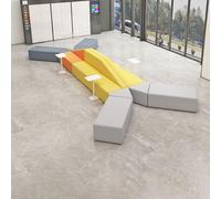 KIBONCY Divano modulare moderno for sala d'attesa e riposo dell'ospedale di chirurgia plastica, for reception e trattative nell'ufficio vendite(C)