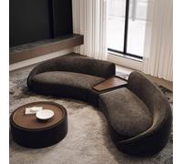 KIBONCY Divano Semicircolare Di Forma Irregolare, Adatto For Aree Di Sosta, Aree Reception, Hall Di Hotel, Uffici E Riunioni Di Lavoro(B,4.6M)