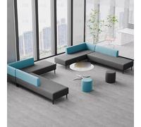 KIBONCY Divano Semplice All'angolo Della Biblioteca Scolastica For Il Relax, Riposo, L'accoglienza, Le Riunioni E Gli Affari. Set Da Tavolo Tè Creativo Unico(G)