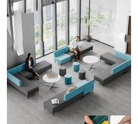 KIBONCY Divano Semplice All'angolo Della Biblioteca Scolastica For Il Relax, Riposo, L'accoglienza, Le Riunioni E Gli Affari. Set Da Tavolo Tè Creativo Unico(J)