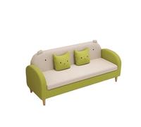 KIBONCY Easy-Assembly Velvet Loveseat, 2-Seater Compact Sofa with Removable Cushion Heavy-Duty Couch with 660LBS Weight Capacity for Living Room(B,200cm)