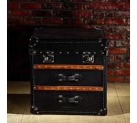 KIBONCY Elto Comodino Moderno, Largo Comodino In Legno Con 2 Cassetti Di Stoccaggio, Grande Tavolo Da Fine Del Secolo Per Camera Da Letto, Soggiorno A