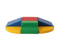 KIBONCY Giocattoli morbidi da arrampicata for bambini piccoli, set di blocchi in schiuma, gioco multiuso for neonati e , in for(B)