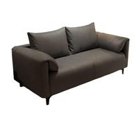 KIBONCY High Density PU Leather Billiard Spectator Seating Set, Double Pool Watching Lounge Chair, Elevated Stainless Steel Base for Indoor(C,145cm)