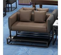 KIBONCY High-End Billiard Club Sofa & Chair, Modern Upholstered Seating with Metal Base for Tournament Lounges(A)