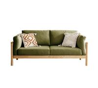 KIBONCY Large Luxury Mid Century Modern Loveseat Sofa Love Seat with 2-Seat Upholstered Cushion Couches for Bedroom, Living Room, Apartment, Office(4,170cm)